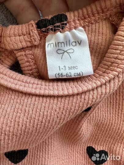 Костюм mimilav 1-3 мес