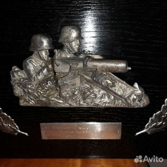 Антиквариат плакетка