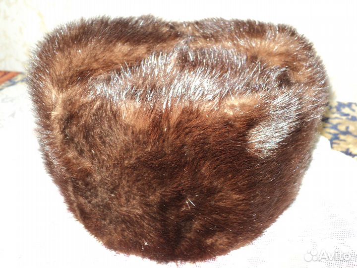 Шапка норковая мужская