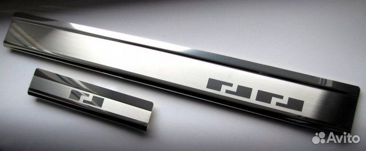 Накладки на пороги Toyota RAV 4 III 2006-2012