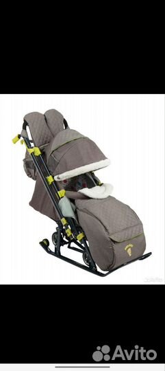 Детские санки коляска бу