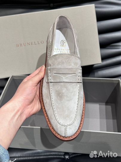 Лоферы мужские Brunello Cucinelli бестселлер