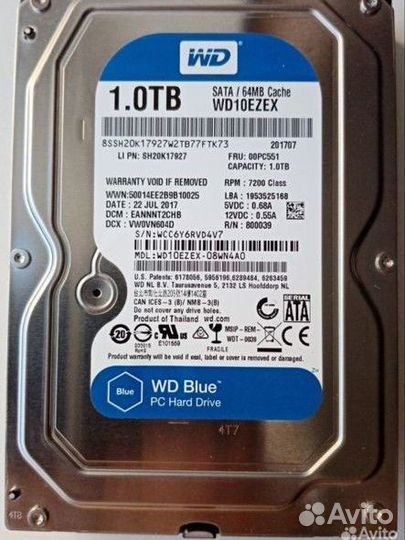 Жесткий диск 1 тб