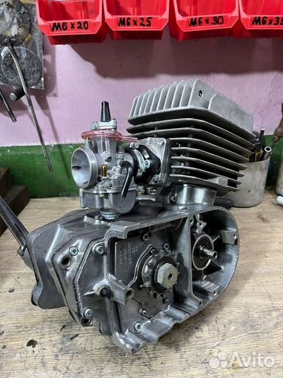 Двигатель Минск с поршнем yamaha yb 100