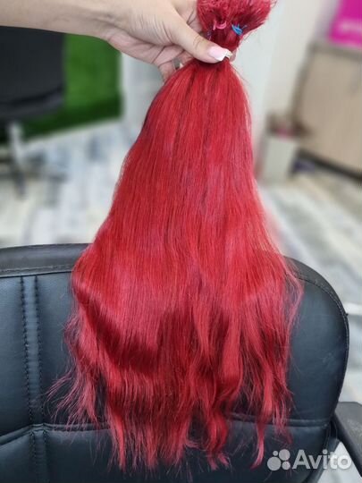 Натуральные волосы для наращивания 50см