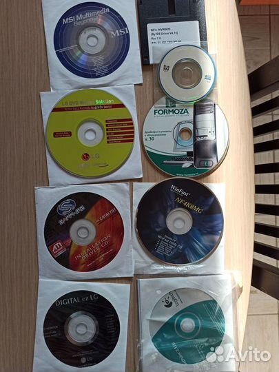 Диски с драйверами одним лотом
