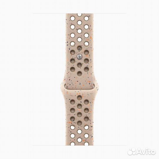 Apple Watch S10 46mm Rose Gold/Starlight Nike Band