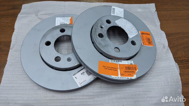 Оригинальные тормозные диски VW Polo Sedan
