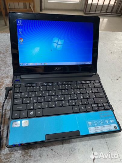 Шустрый нетбук acer