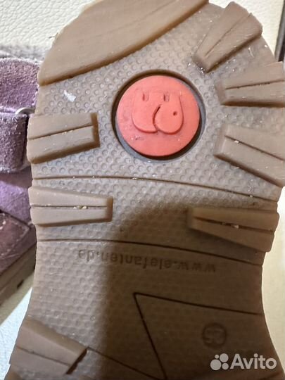 Elefanten ботинки для девочки 25р