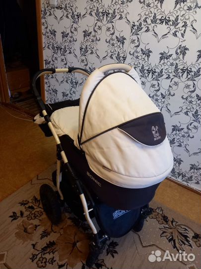 Коляска 2 в 1 + стул для кормления