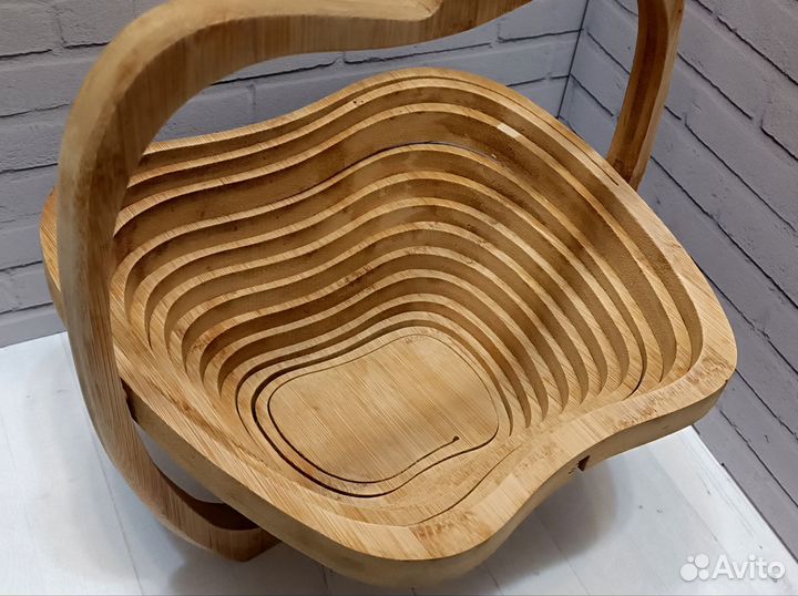 Фруктовница деревянная