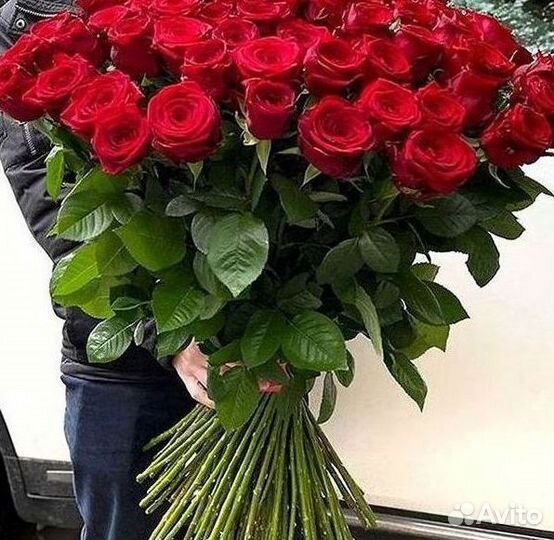 Букет роз 101 роза 51 роза