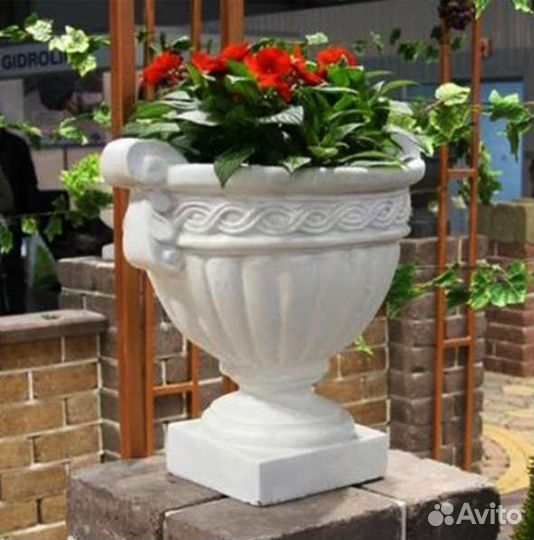 Вазон, фонтан садовый,скульптуры,скамья,еврозабор