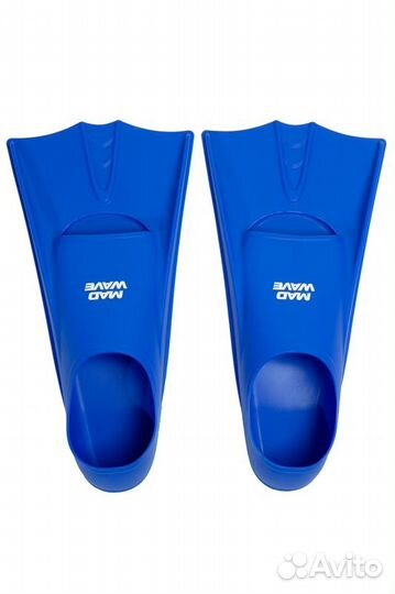 Короткие тренировочные ласты flippers Mad Wave