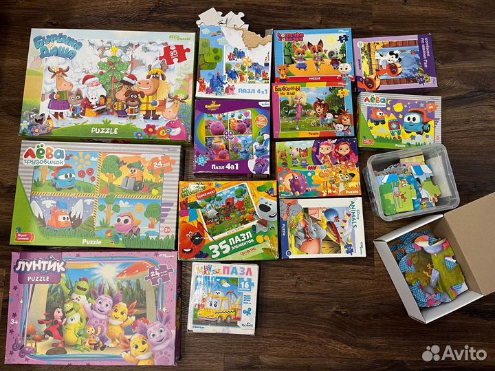 Пазлы пакетом