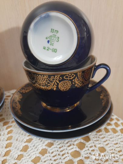 Чайная пара лфз фарфор
