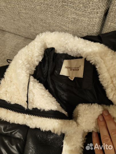 Куртка дубленка женская 44