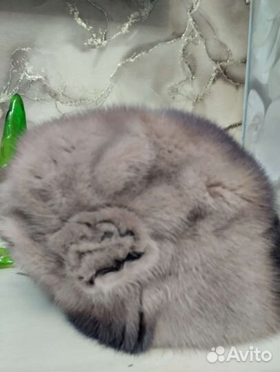 Шапка норковая женская, на резинке