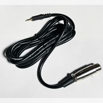 Акустический кабель XLR female — mini Jack 3.5