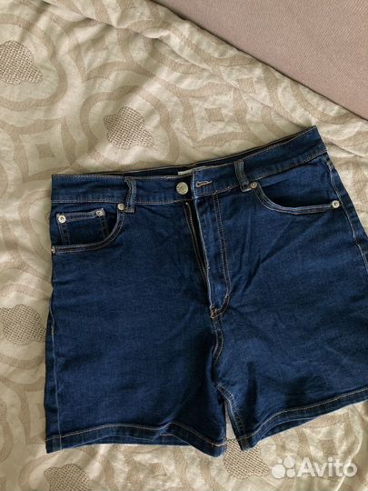 Шорты джинсовые pull and bear