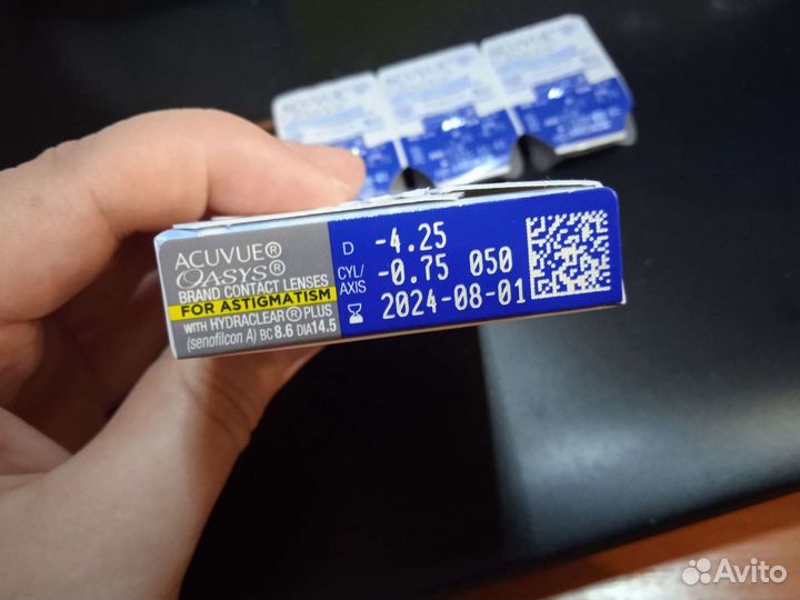 Продам линзы acuvue акувью oasys двухнедельные и р