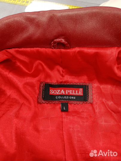 Плащ натуральная кожа