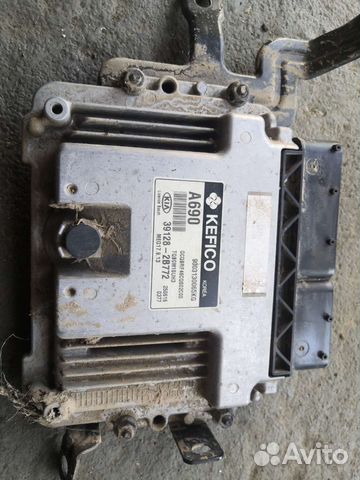 Блок управления двигателем эбу рио 3 солярис 1