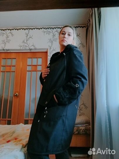 Плащ женский 58 черный