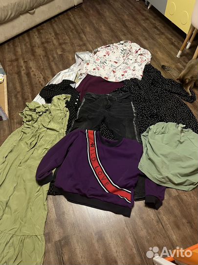 Вещи пакетом. Размер 50-52. только пакетом