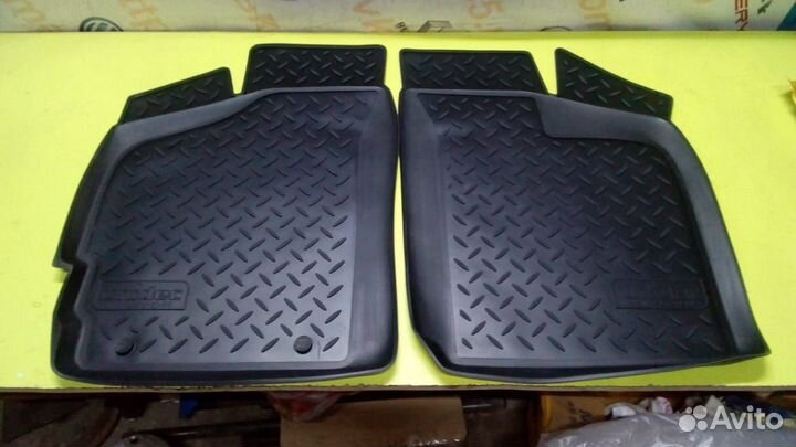 Коврики резиновые салона Lifan Smily с11по15г