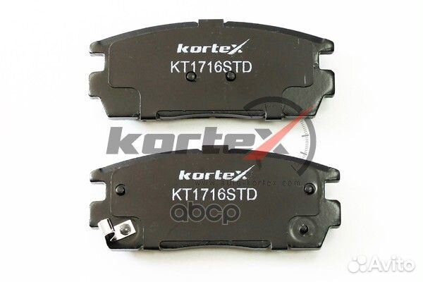 Колодки тормозные KT1716STD kortex