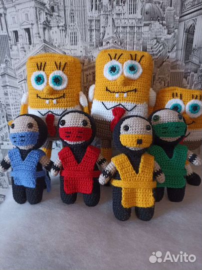 Вязаные игрушки