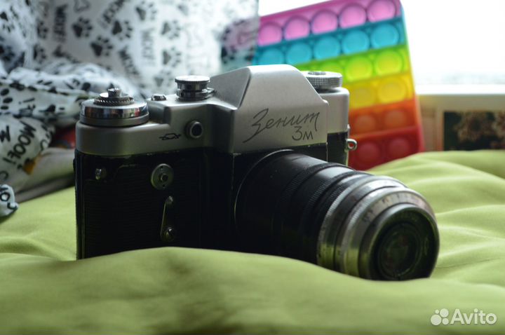 Фотоаппарат Зенит-3М +макрокольца