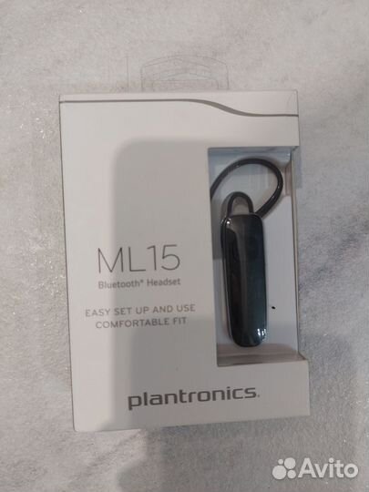 Bluetooth гарнитура plantronics