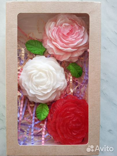 Цветы из мыла