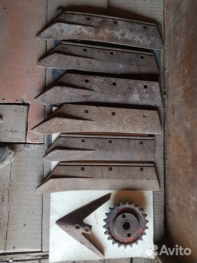 Лемеха трапецеидальные