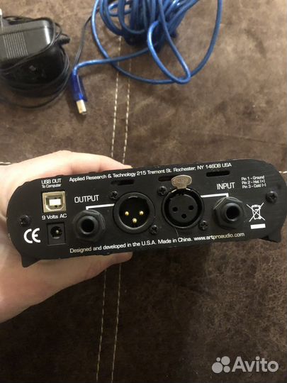 Ламповый предусилитель ART tube MP Project series