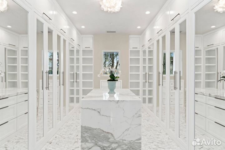 Гардеробная белая 80 см