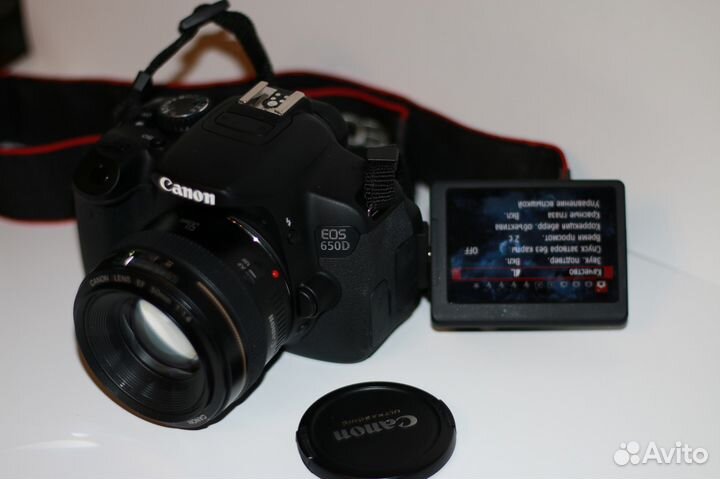 Canon 650D kit 50 1,4