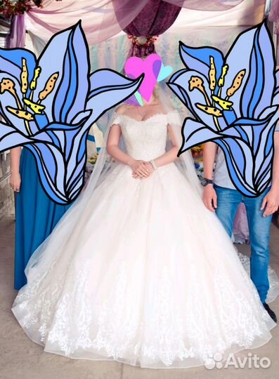 Свадебное Платье пышное