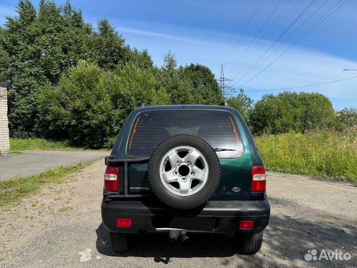 Kia Sportage 2.0 МТ, 2002, 167 000 км