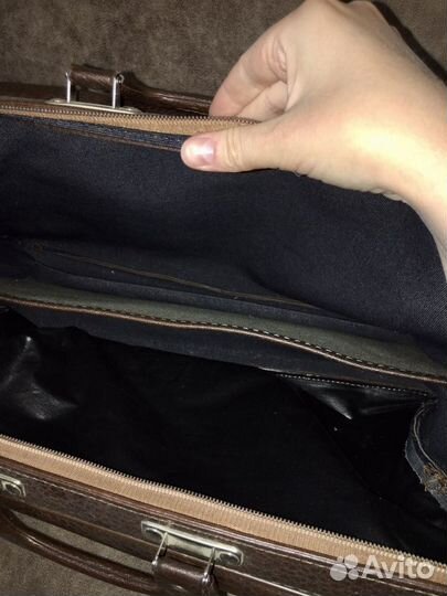 Портфель (Сумка) СССР 70-е годы (натуральная кожа)