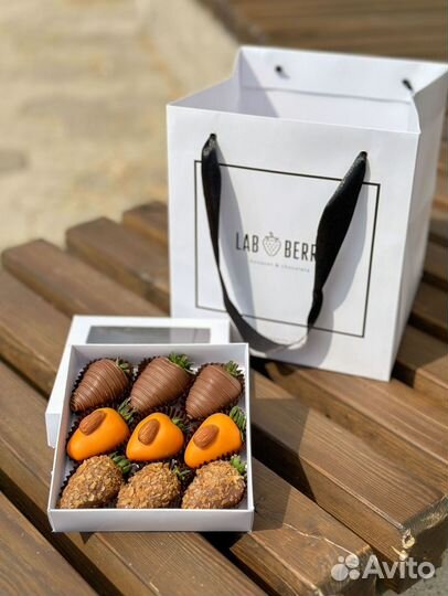 Клубника в бельгийском шоколаде