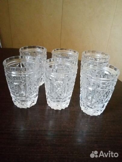 Стопка хрустальные