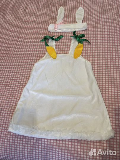 Карнавальный костюм зайки для девочки