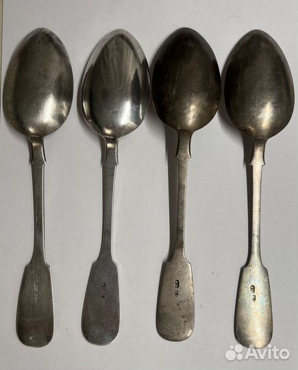 Ложка столовая серебро