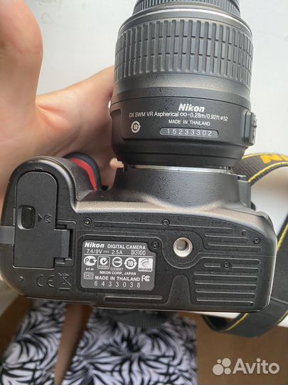 Фотоаппарат nikon d3100