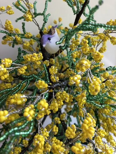 Деревья из бисера