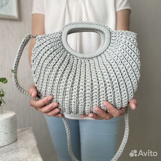 Сумка вязаная ручной работы